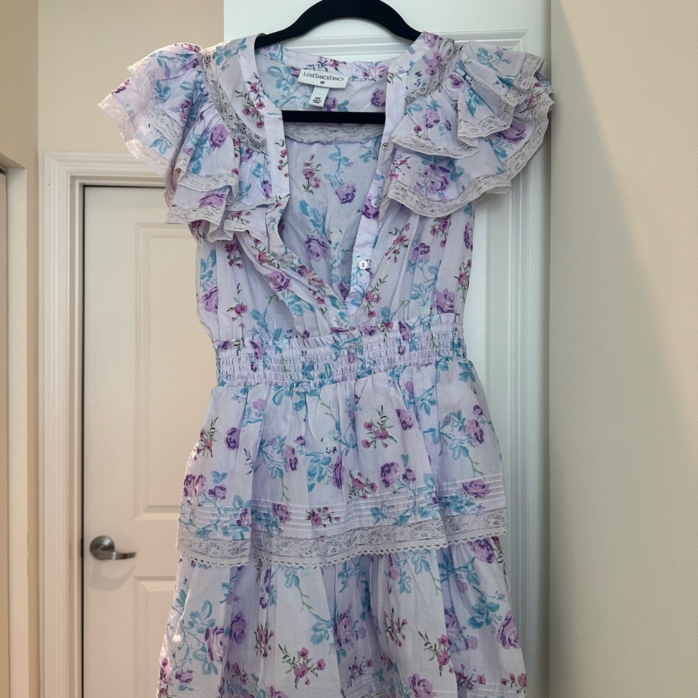 Loveshackfancy Floral Ruffle Dress